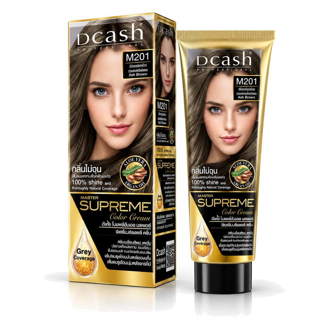 Dcash Master Supreme Color Cream M201 — 100 ml | 1 Pack — 1 identical retail packages on a white background