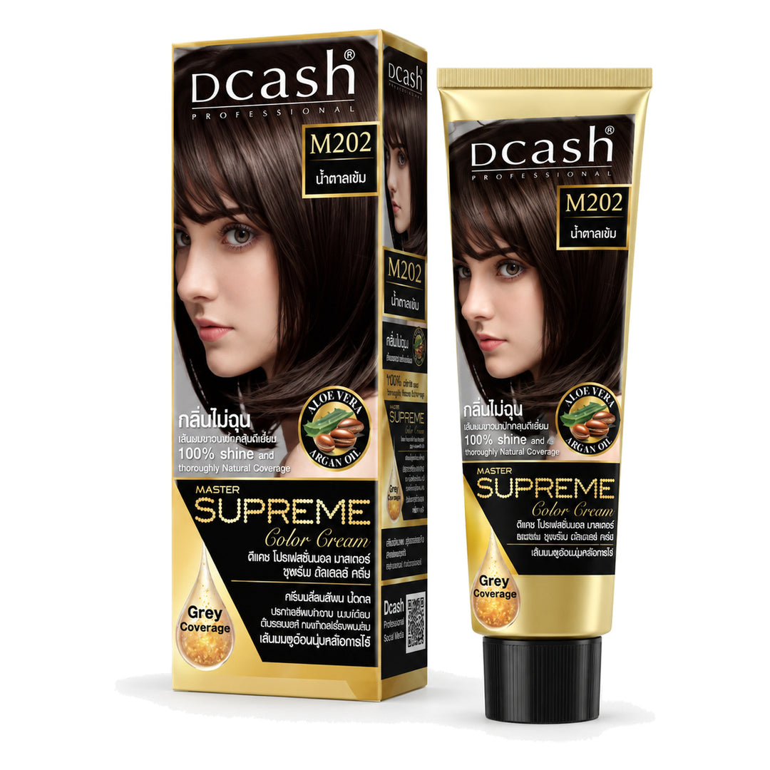Dcash Master Supreme Color Cream M202 — 100 ml | 1 Pack — 1 identical retail packages on a white background