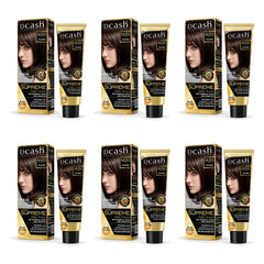 Dcash Master Supreme Color Cream M202 — 100 ml | 6 Packs — 6 identical retail packages on a white background