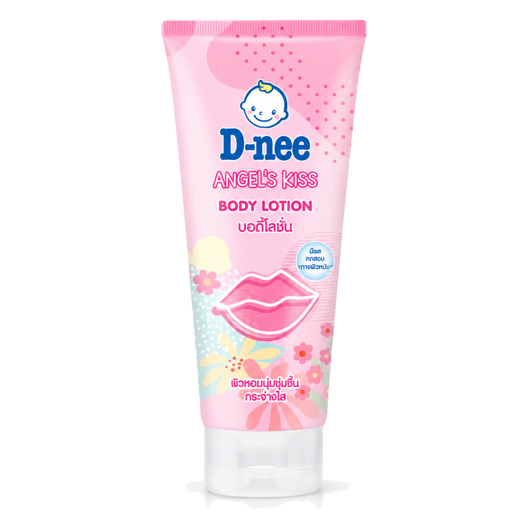 D-nee Body Lotion — 180 ml | 1 Pack — 1 identical retail packages on a white background; selected formula Angel Kiss