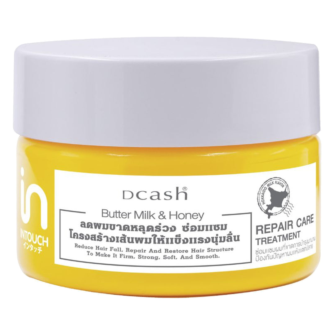 Dcash Intouch Butter Milk & Honey Repair Care Treatment 50/250/450 ml | 1 Pack — 1 identical retail packages on a white background