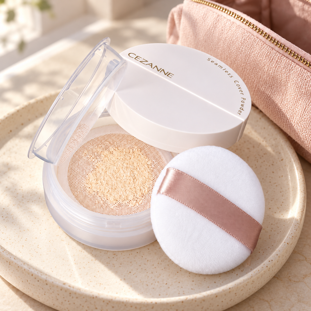 CEZANNE Seamless Cover Powder – beauty setting 2