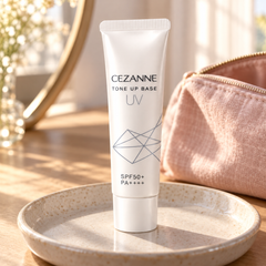 CEZANNE UV Tone Up Base – beauty setting 2