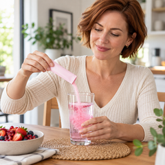 CHAMÉ dipeptide customer using product, lifestyle image 1