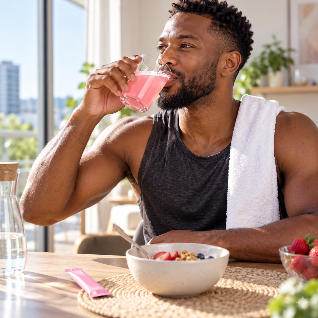 CHAMÉ dipeptide customer using product, lifestyle image 2