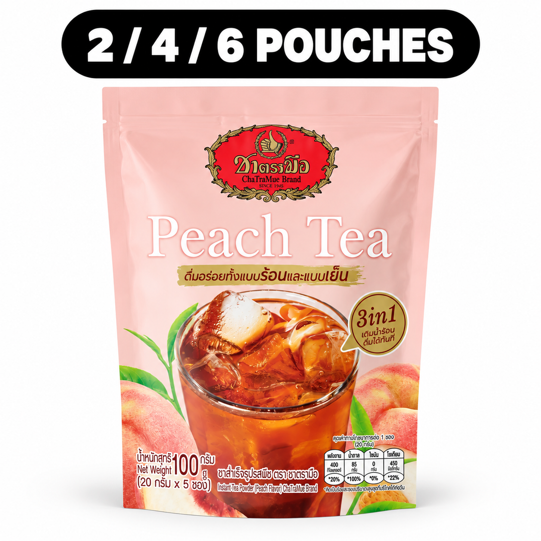 ChaTraMue Peach Tea 3-in-1 100g – cover