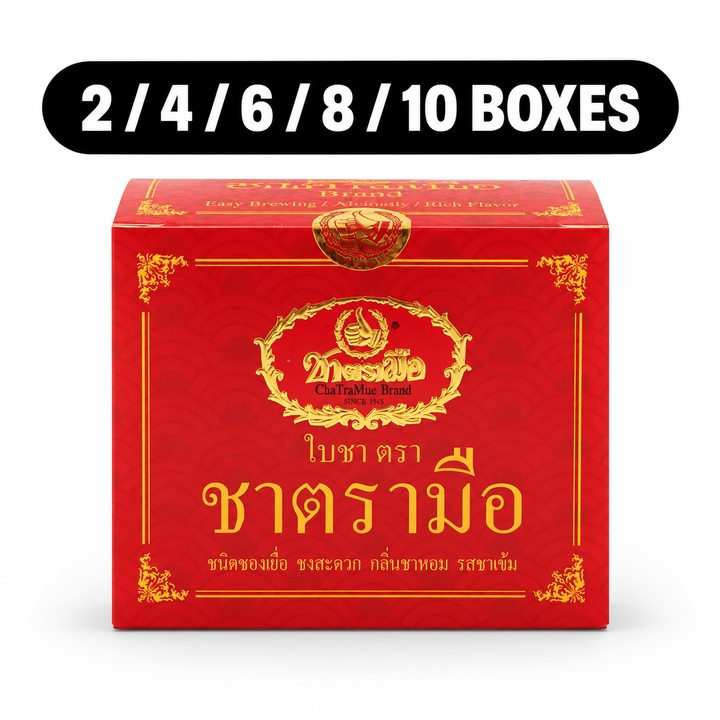 ChaTraMue Oolong Tea Leaves – 20 Tea Bags per Box – cover