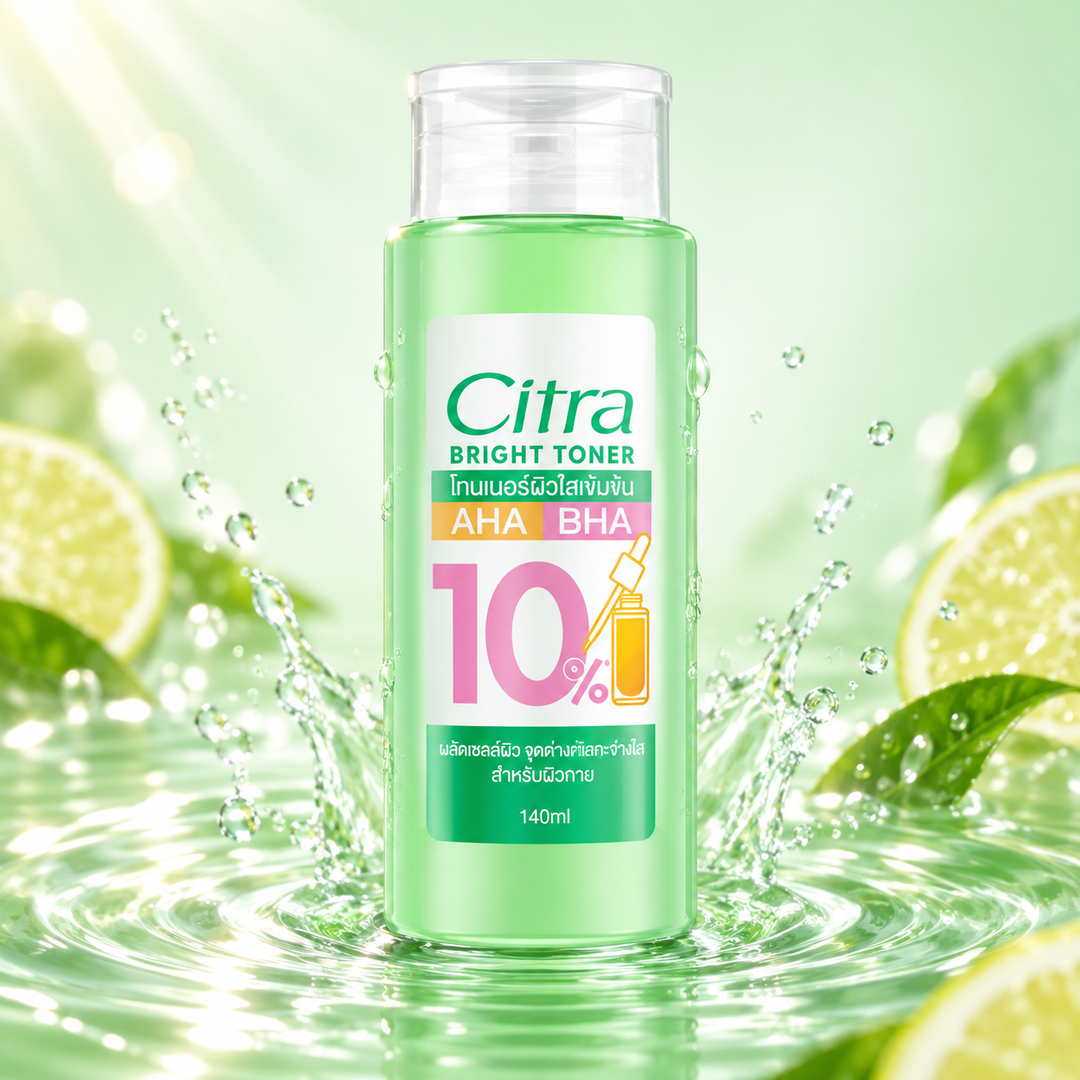 Citra Bright Toner detail