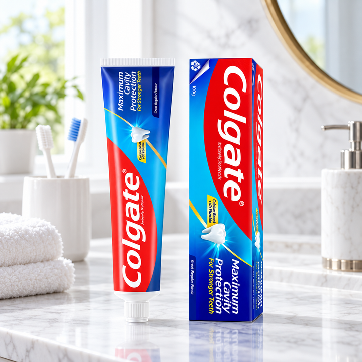 Colgate Anticavity Regular Toothpaste 100g — lifestyle image 1