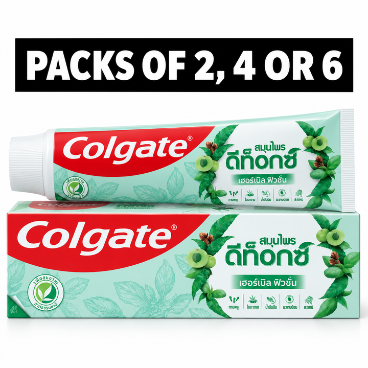 Colgate Panjaved Herbal Detox Toothpaste 120g – Multipack - product image