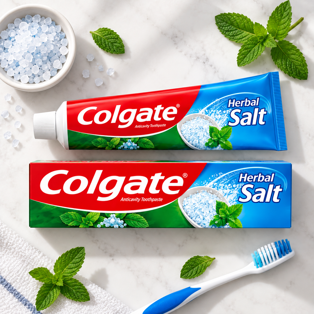 Colgate Herbal Salt Toothpaste 150g – Multipack - lifestyle 2