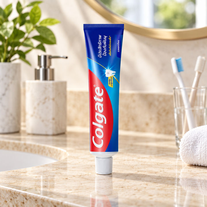 Colgate Maximum Cavity Protection Regular Toothpaste 150g — lifestyle image 1