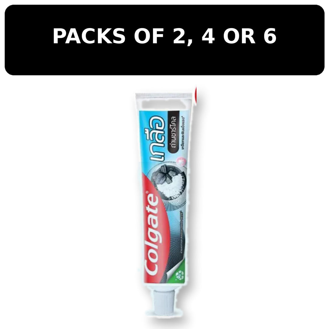 Colgate Salt Charcoal 150g – packs of 2, 4 or 6