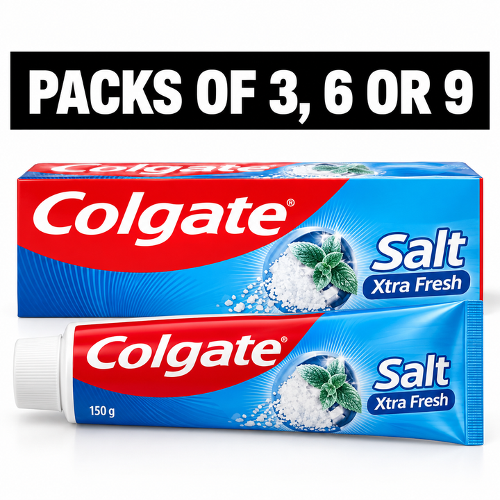 Colgate Salt Xtra Fresh Toothpaste 150g – Multipack - product image