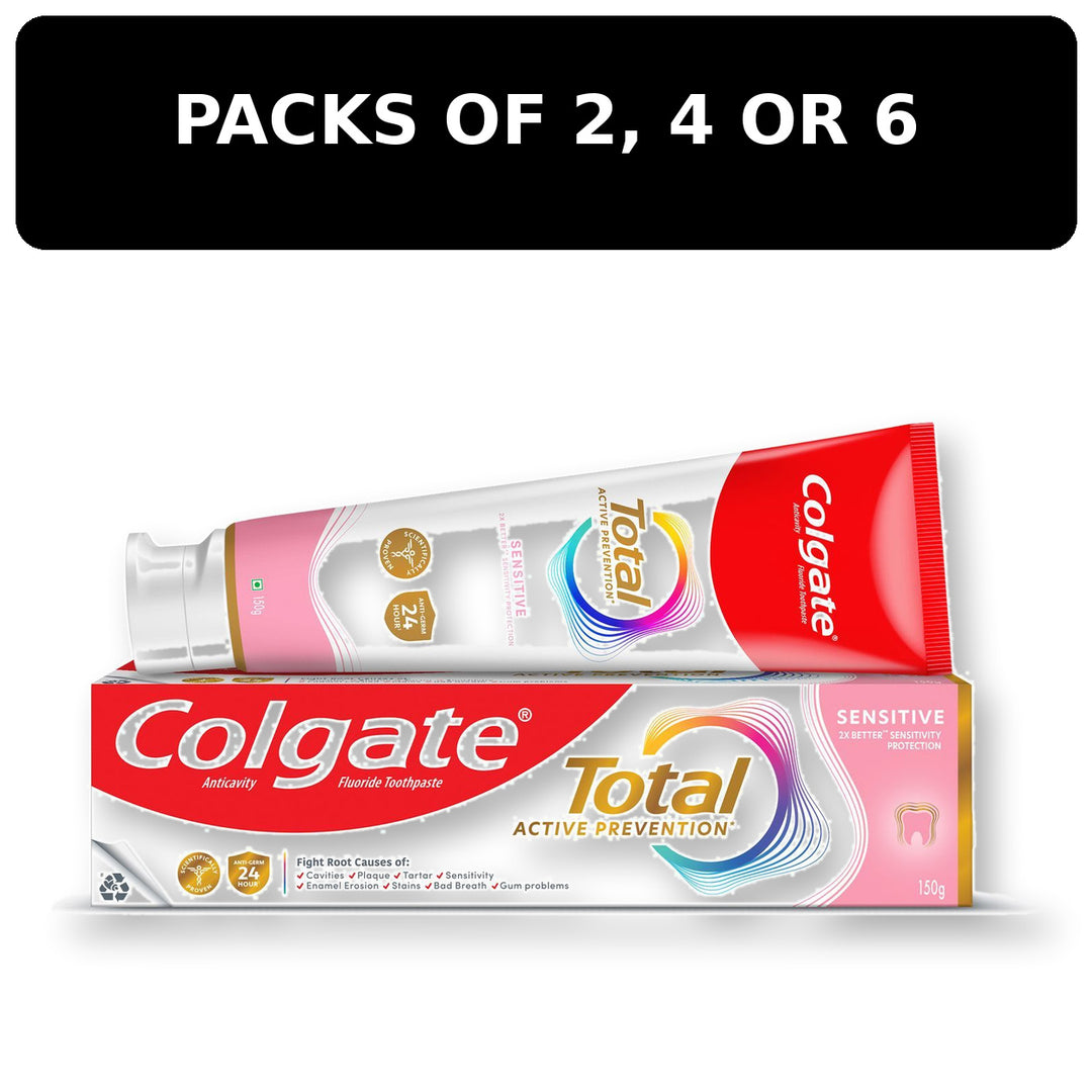 Colgate Total Active Prevention+ Sensitivity Toothpaste 150g — multipack cover