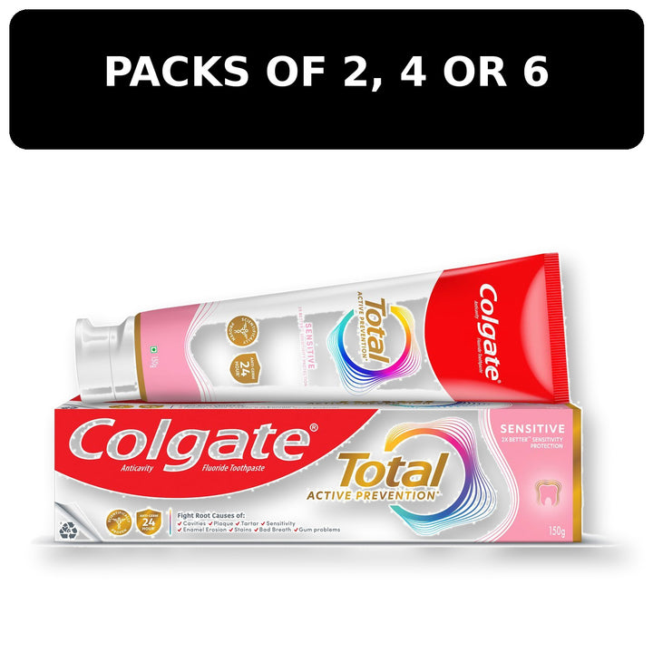 Colgate Total Active Prevention+ Sensitivity Toothpaste 150g — multipack cover
