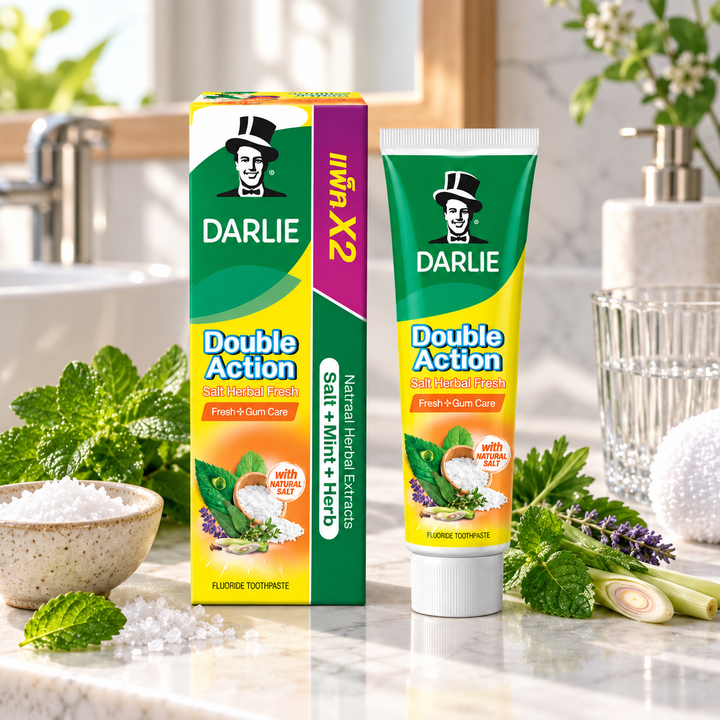 Darlie Double Action – lifestyle view