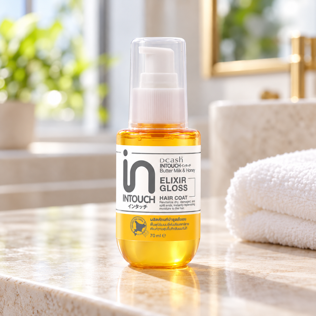 Dcash Intouch Butter Milk & Honey Elixir Gloss Hair Coat 70 ml — supporting product photograph; see selected option and pack quantity