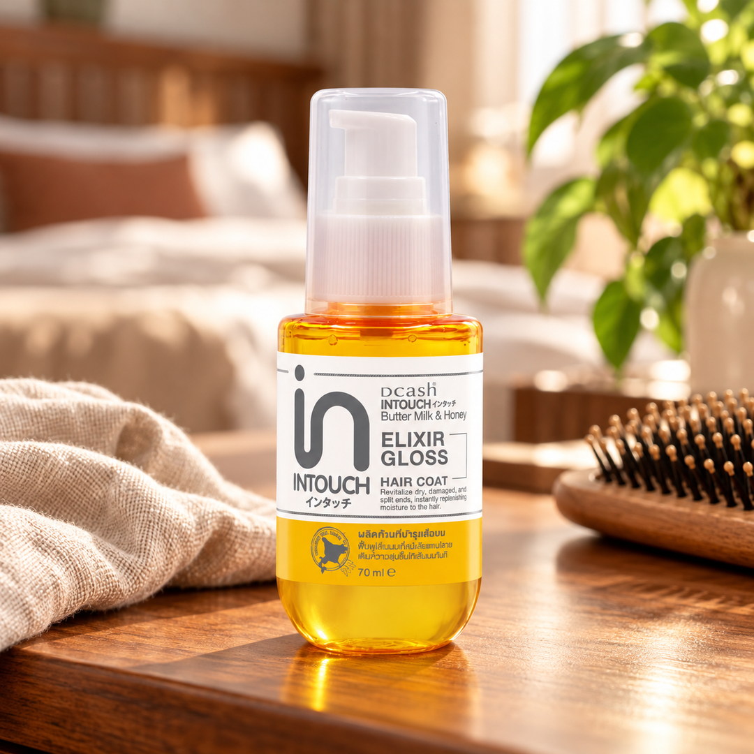 Dcash Intouch Butter Milk & Honey Elixir Gloss Hair Coat 70 ml — supporting product photograph; see selected option and pack quantity