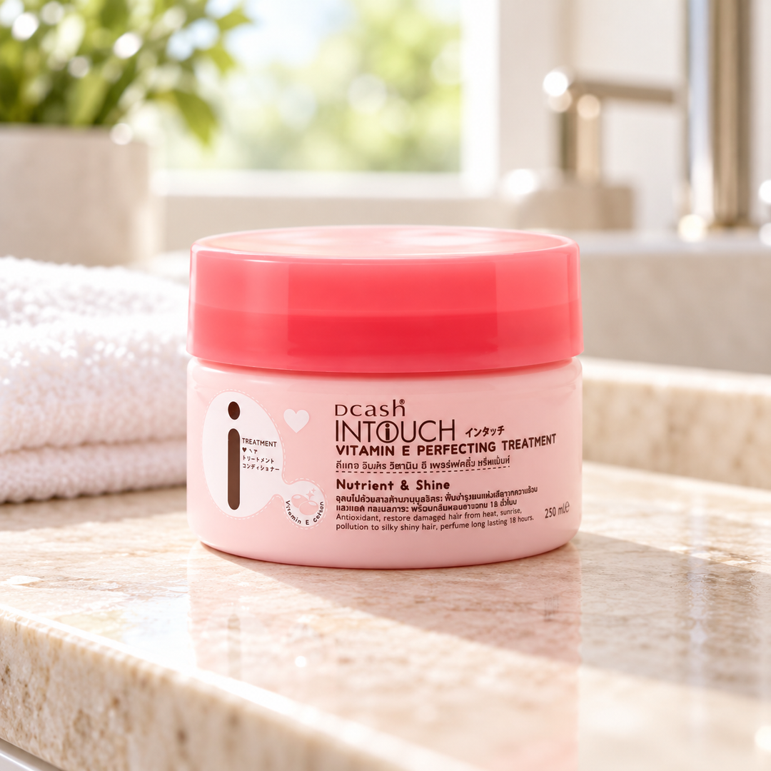 Dcash Intouch Vitamin E Perfecting Treatment 50/250 ml — supporting product photograph; see selected option and pack quantity