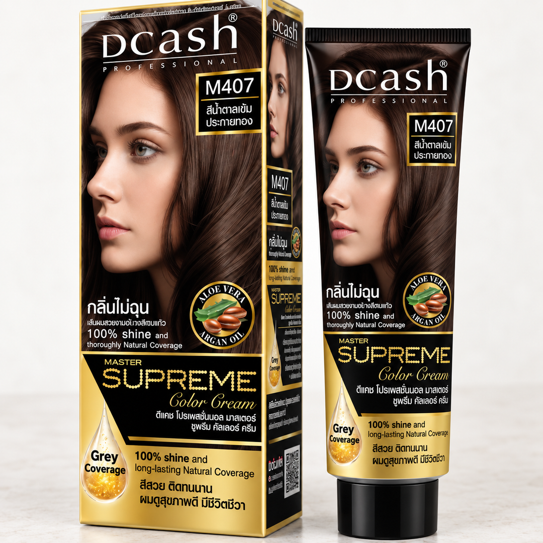 Dcash Master Supreme M407 100 ml packaging detail