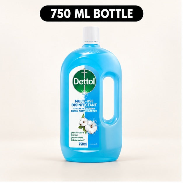 Dettol Hygiene Multi-Use Disinfectant Fresh Cotton Breeze 750 ml — cover