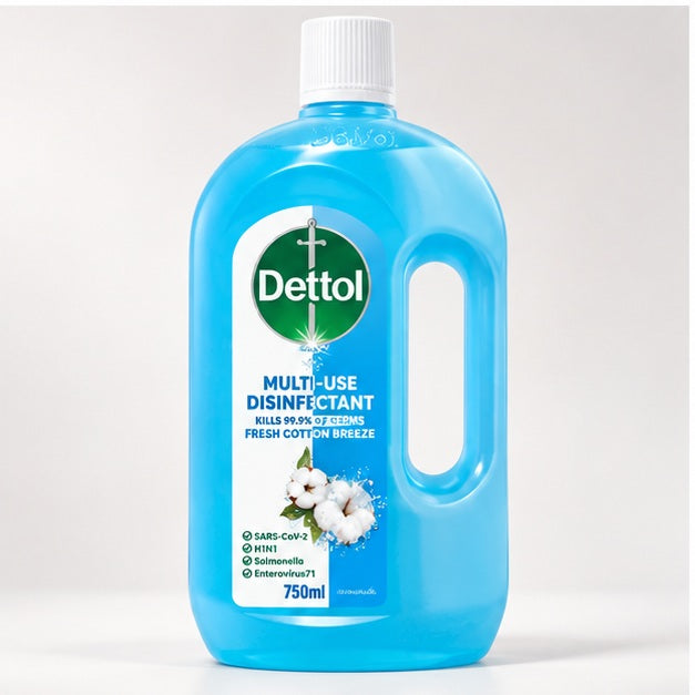 Dettol Hygiene Multi-Use Disinfectant Fresh Cotton Breeze 750 ml — detail