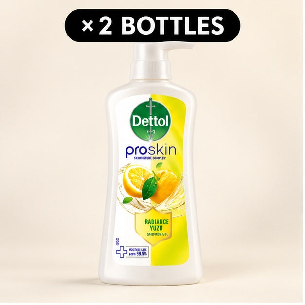 Dettol Proskin Radiance Yuzu Shower Gel 450 g × 2 — cover