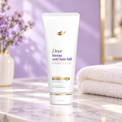 Dove Biotin Anti-Hair Fall Micellar Conditioner 350 ml — single-unit lifestyle photograph
