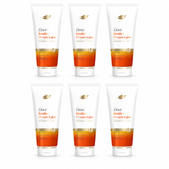 Dove Ferulic+ UV Repair & Glow Damage Therapy Conditioner 330 ml — 6 tubes on white