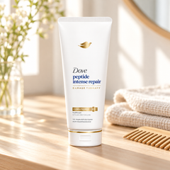 Dove Peptide Intense Repair Damage Therapy Conditioner 350 ml — single-unit lifestyle photograph