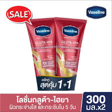 Vaseline Gluta Hya Pro Age Restore Body Lotion – 2 x 300ml | Anti-Aging & Skin Brightening Care
