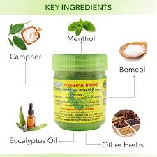 Hong Thai Herbal Inhaler Stick – Traditional Thai Aromatherapy for Nasal Relief, 1.4 onces (40 grams)