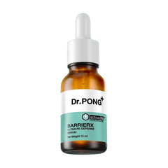 Dr.PONG activeIN BarrierX Ultimate Defense 15 ml bottle on a pure white background