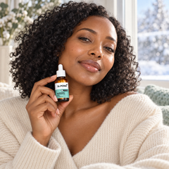 Dr.PONG activeIN BarrierX Ultimate Defense 15 ml serum in an editorial skincare scene