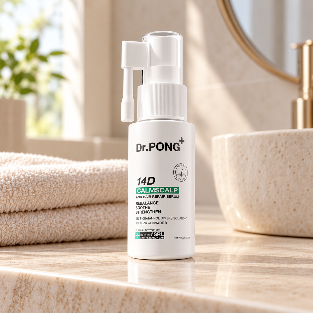 Dr.PONG 14D CALMSCALP AND HAIR REPAIR SERUM 30ml – lifestyle single unit