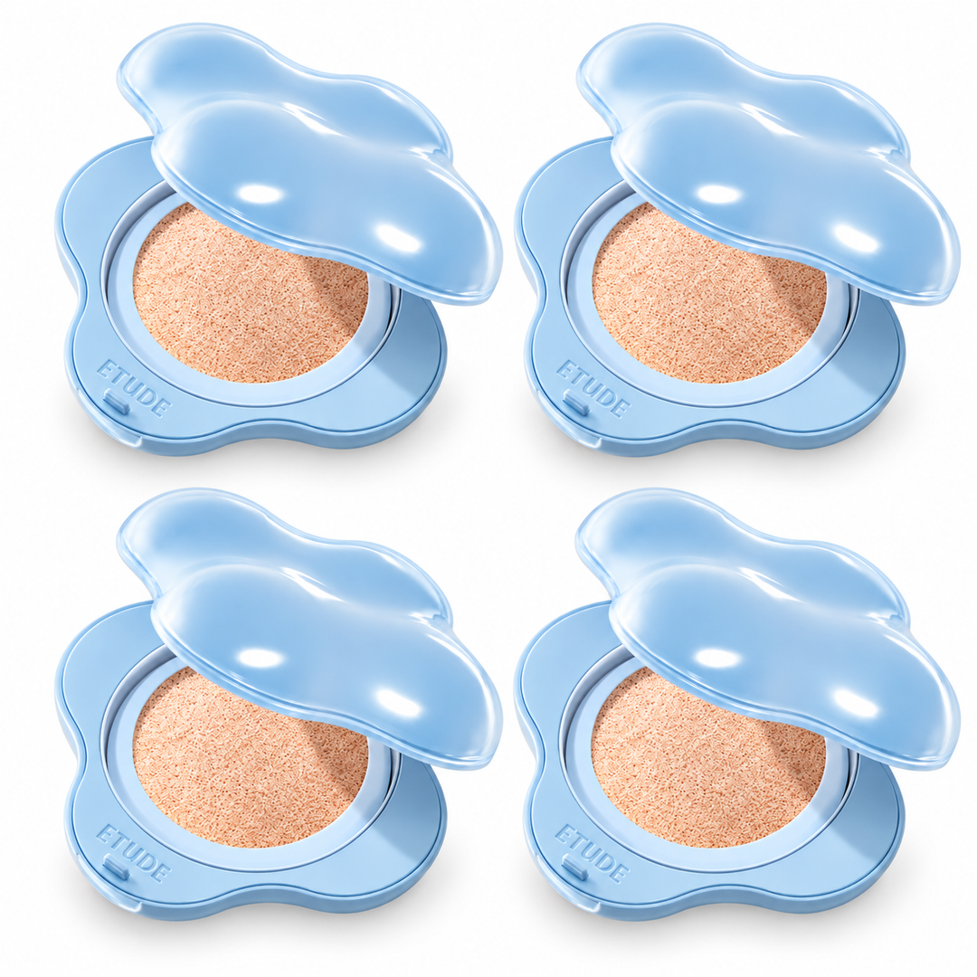 ETUDE Cloud Filter Cushion 15g – 4 Units on white background