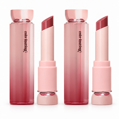 ETUDE Color Lasting Glow Stick Lip – 2 Units on white background