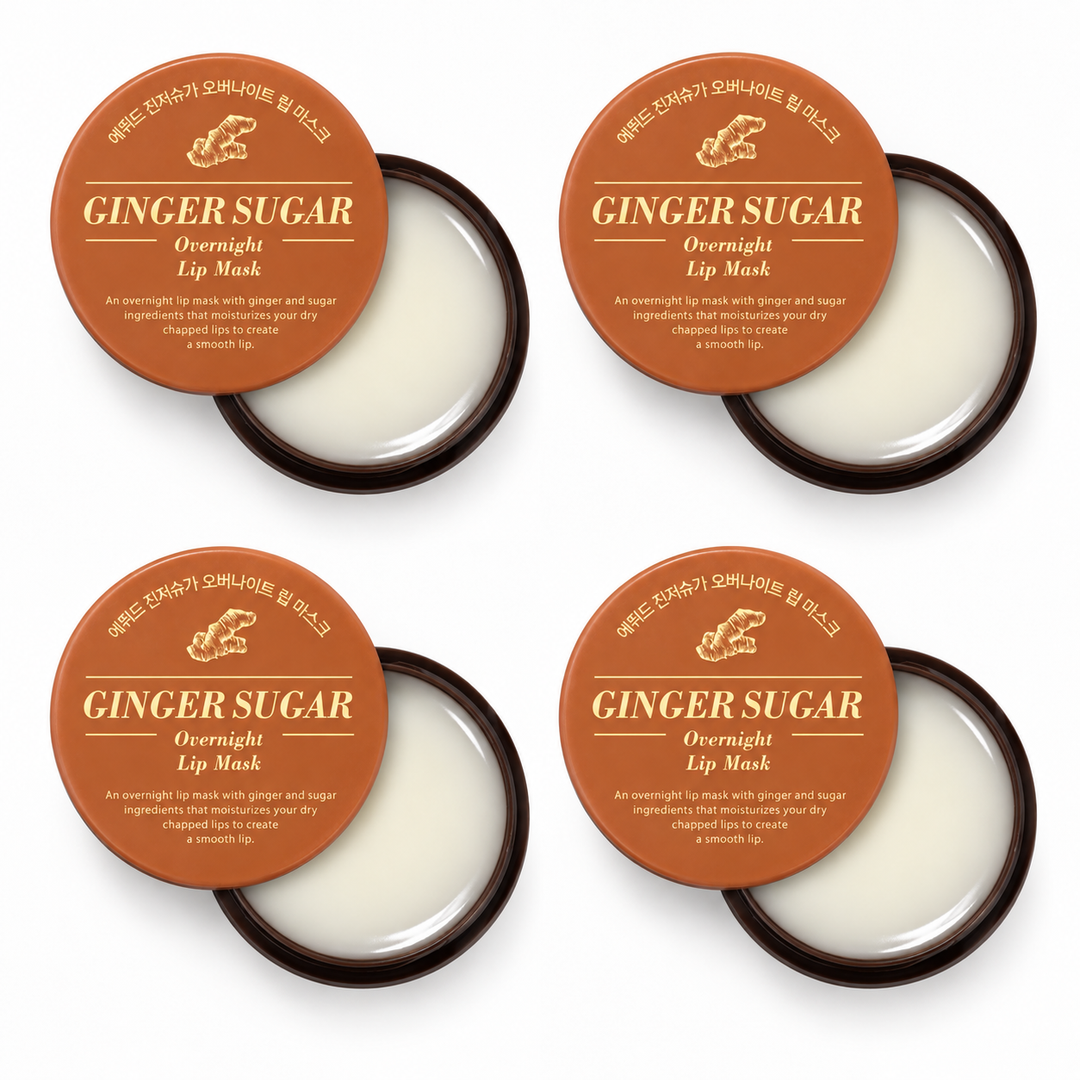 ETUDE Ginger Sugar Overnight Lip Mask – 4 Units on white background