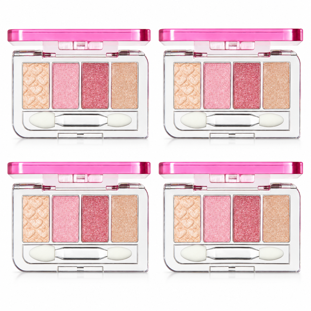 ETUDE Jelly Pang Play Color Eyes Palette 3.5g – 4 Palettes on white background