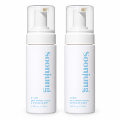ETUDE Soon Jung pH6.5 Whip Cleanser 150ml – 2 Units on white background