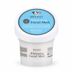 Scentio Milk Plus Whitening Q10 Facial Mask 100 ml — on white background