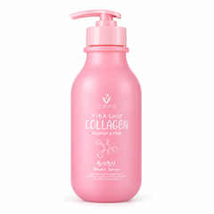 Scentio Pink Collagen Radiant & Firm Shower Serum 350 ml — on white background