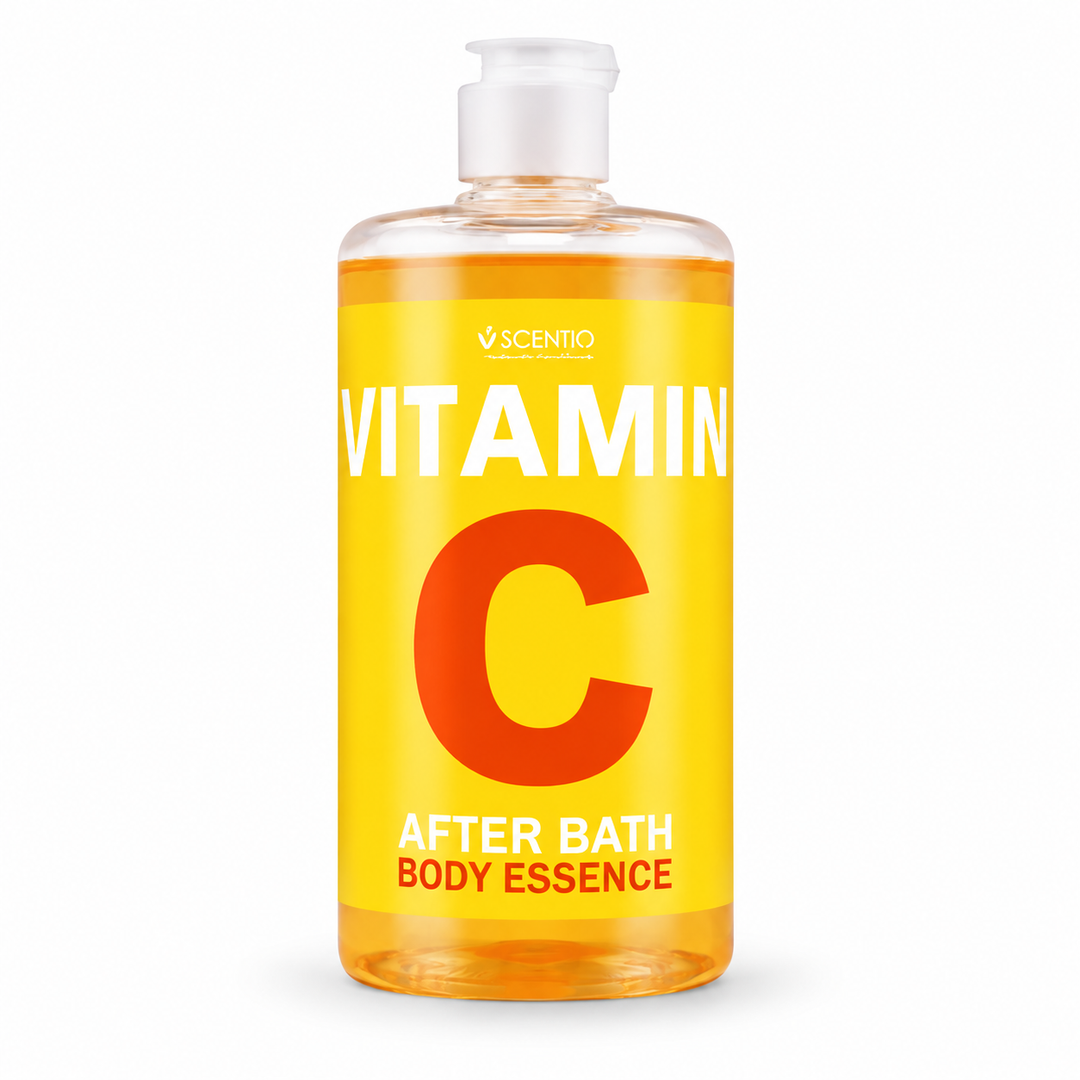 Scentio Vitamin C After Bath Body Essence 450 ml — on white background