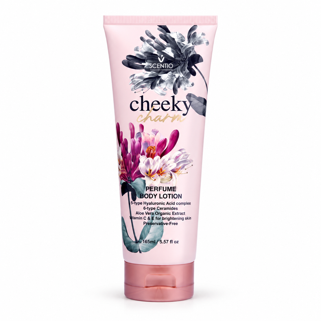 Scentio Cheeky Charm Perfume Body Lotion 165 ml — on white background