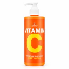 Scentio Vitamin C Body Bright & Anti-Aging Body Lotion 450 ml — on white background