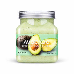 Scentio Avocado Brightening Sherbet Scrub 350 ml — on white background