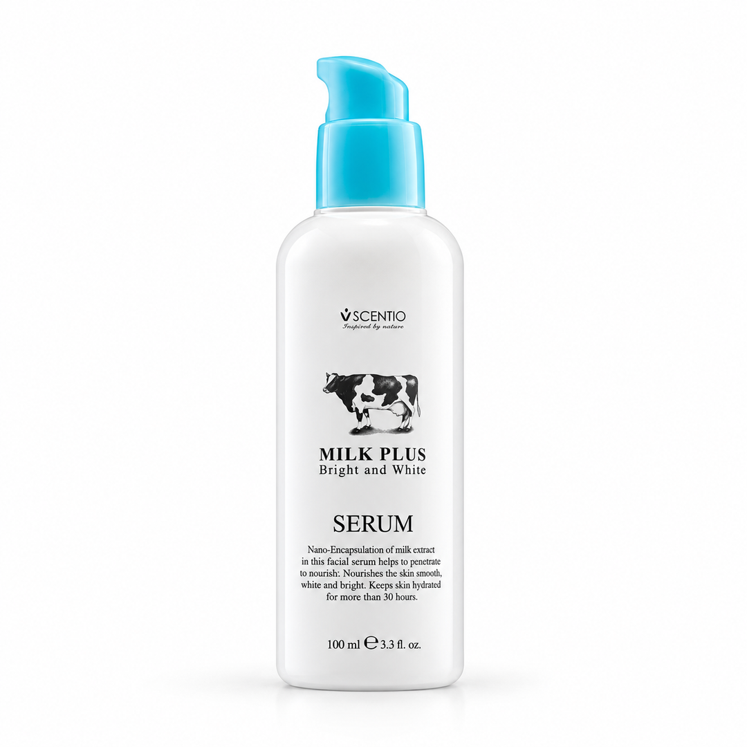 Scentio Milk Plus Bright And Smooth Serum 100 ml — on white background