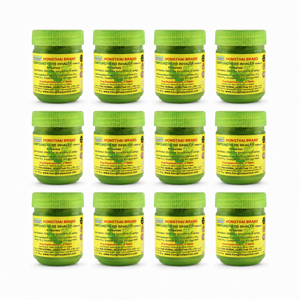 Original Hong Thai Herbal Inhaler Formula 2 – Pack of 12