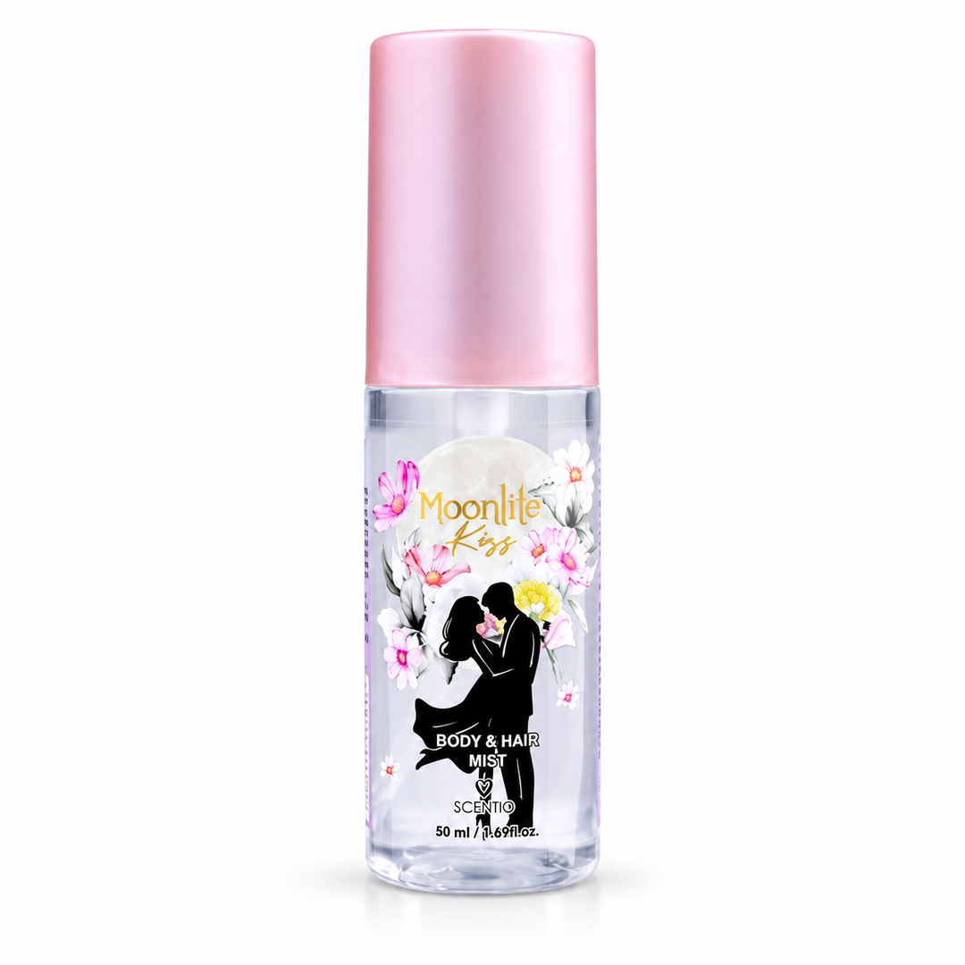 Scentio Moon Lite Kiss Body & Hair Mist 50 ml — on white background
